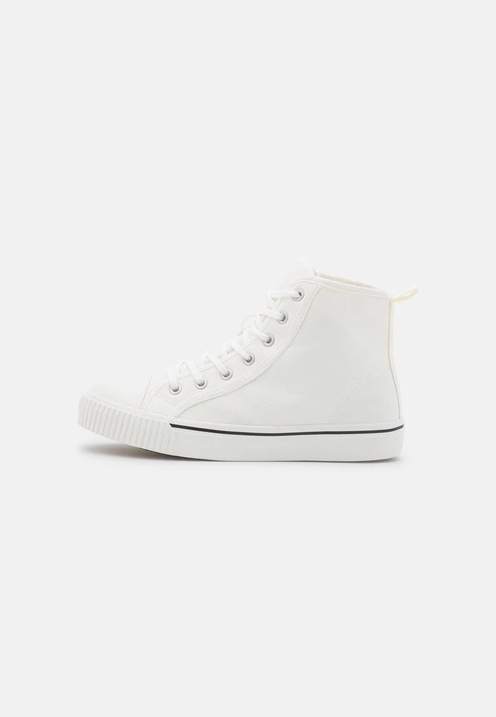 Basket ANNA FIELD Anna Field High-top Trainers Blanche Femme | WSG-8098380